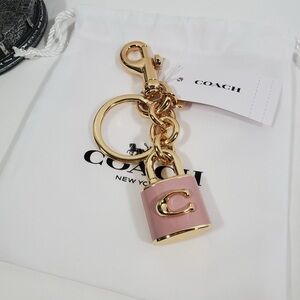 NWT Coach Lock Bag Charm